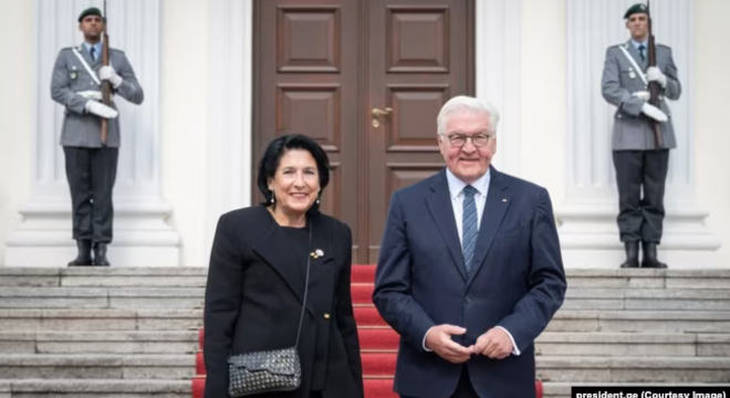 «Грузінская мара» запускае працэдуру імпічменту прэзідэнта Грузіі У Грузіі кіруючая партыя хоча зладзіць імпічмент прэзідэнту