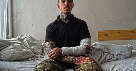 Беларус, які ваюе за УКраіну, расказаў пра страшны бой