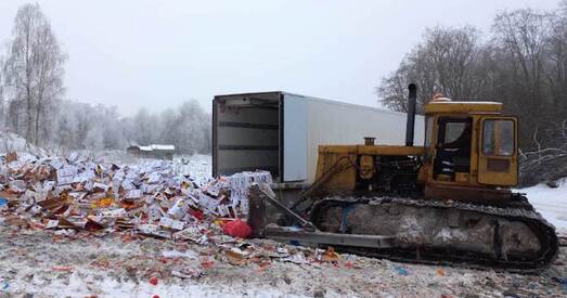 У Расіі знішчылі 50 тон свежага перцу і вінаграду з Беларусі