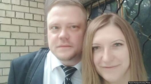 Дзяніс і Таццяна Каляда. Архіўнае фота. Дзяніс і Таццяна Каляда. Архіўнае фота.