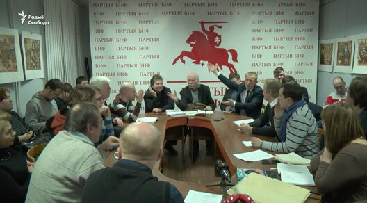 Паседжанне аргкамітэту па святкаванні 100-годдзя БНР Паседжанне аргкамітэту па святкаванні 100-годдзя БНР