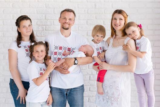 Вольга з мужам і дзецьмі / фота з сацсетак Вольга з мужам і дзецьмі / фота з сацсетак