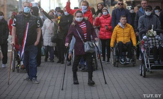 Марш людзей з інваліднасцю Марш людзей з інваліднасцю