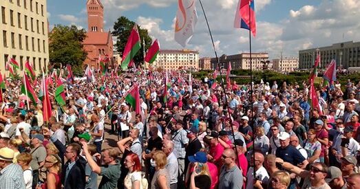 Улады збіраюць у Мінску чарговы «мега-мітынг» у падтрымку Лукашэнкі