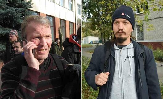 Васіль Палякоў (злева) і Ілля Міронаў. Фота: nv-online.info Васіль Палякоў (злева) і Ілля Міронаў. Фота: nv-online.info