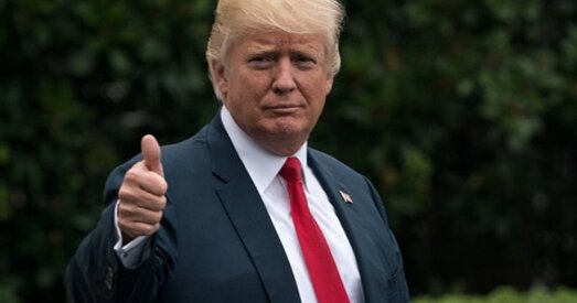 Трамп ацаніў сябе як прэзідэнта «на пяць з плюсам»