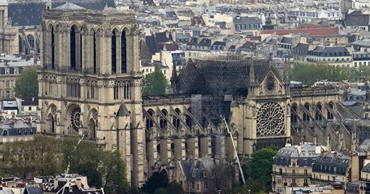 Нотр-Дам практычна выратаваны ад разбурэння