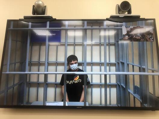 Павел удзельнічаў у працэсе праз відэазлучэнне SIZO-4 у Растове-на-Доне / Раман Цымбалюк Павел удзельнічаў у працэсе праз відэазлучэнне SIZO-4 у Растове-на-Доне / Раман Цымбалюк 