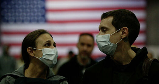 ЗША — на трэцім месцы па колькасці выпадкаў заражэння каронавірусам