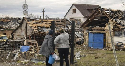 Ва ўкраінскім Дымеры шукаюць зніклых пасля расійскага ўварвання мужчын