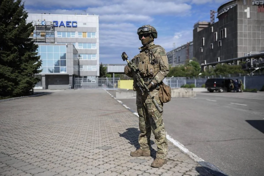 Расійцы замініравалі ключавыя аб'екты на Запарожскай АЭС Расійцы замініравалі ключавыя аб'екты на Запарожскай АЭС