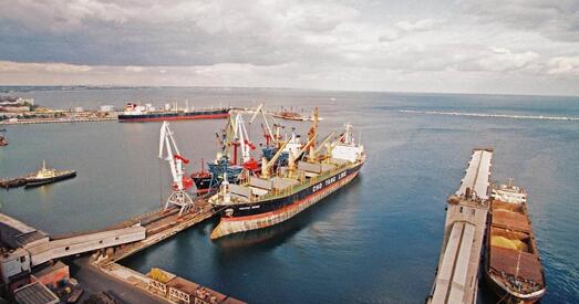 ААН адрэагавала на абстрэл порту ў Адэсе