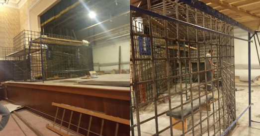 РФ хоча судзіць палонных у клетках