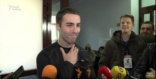 Фота: скрыншот з відэатрансляцыі Радыё Свабода. Фота: скрыншот з відэатрансляцыі Радыё Свабода.