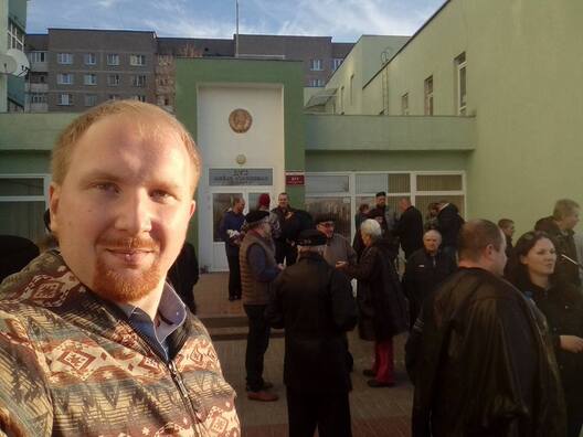 Фота з фэйсбука Яўгена Меркіса Фота з фэйсбука Яўгена Меркіса