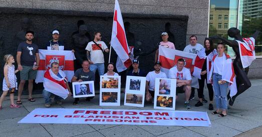 Беларусы Амерыкі выказваюць салідарнасць з палітвязнямі Беларусі