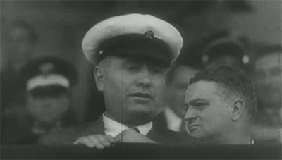 Мусаліні на гульні зборнай Італіі ў 1934 Мусаліні на гульні зборнай Італіі ў 1934