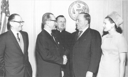 Сустрэча з мэрам Чыкага 1968 год Сустрэча з мэрам Чыкага 1968 год