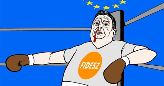 Накдаўн для Орбана, рэцэпт міра па-балканску: тыдзень вачыма сусветных карыкатурыстаў