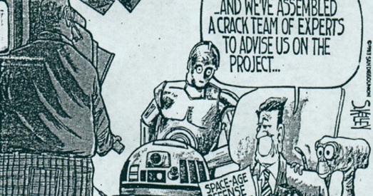 Катастрофа Боінг 747 над Сахалінам. Рэакцыя карыкатурыстаў