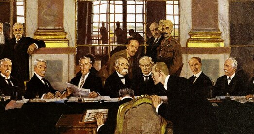 Чаму распачалася Версальская канферэнцыя, прысвечаная міру ў 1919 годзе?