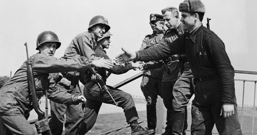 Што адбылося на Эльбе ў 1945 годзе?