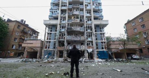 Расія нанесла ці не самы маштабны паветраны ўдар па Украіне ад пачатку агрэсіі