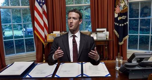 Ці захопіць Цукерберг Белы дом?