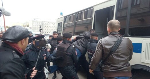 Каля офіса Google ў Маскве затрымалі ўдзельнікаў акцыі супраць цэнзуры