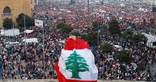 Падчас пратэстаў у Ліване пацярпелі сотні чалавек