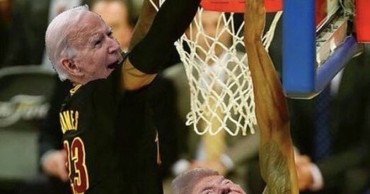 Баскетбаліст ЛеБрон Джэймс — Трампу: ты звольнены!