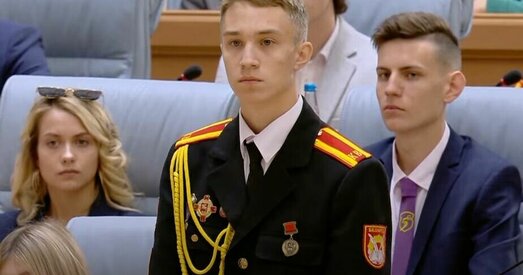 Кадэт, які прамаўляў Лукашэнку па-беларуску