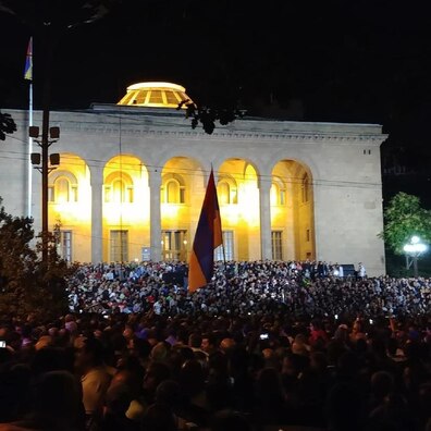 Фота тэлеграм-канала Протесты в мире. Фота тэлеграм-канала Протесты в мире.