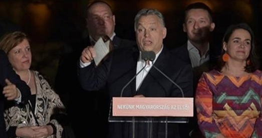 Орбан заявіў пра перамогу на выбарах у Венгрыі