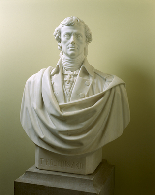 Бюст Тадэвуша Касьцюшкі Бюст Тадэвуша Касьцюшкі