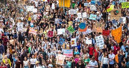 Экаактывісты перакрылі рух у цэнтры Берліна