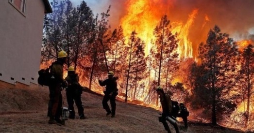 Пажары ў Каліфорніі: эвакуявана 180 тысяч чалавек