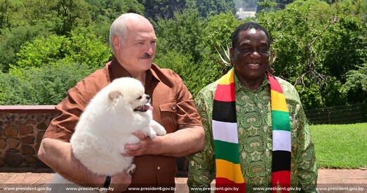 Хто разам з Лукашэнкам наведаў Зімбабвэ і што яны там рабілі?