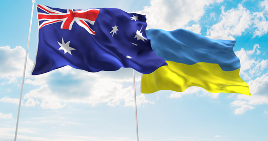 Аўстралія акажа Украіне ваенную падтрымку і забароніць імпарт расійскага золата
