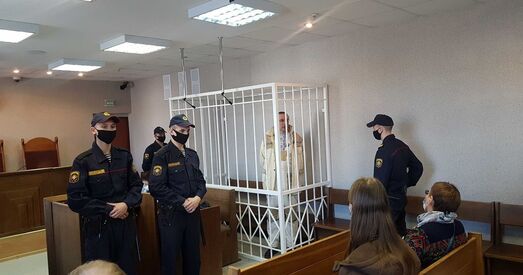 Алесь Пушкін: першы дзень суда