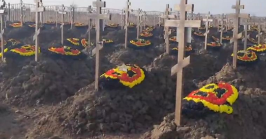 Могілкі «вагнераўцаў» павялічыся ў сем разоў