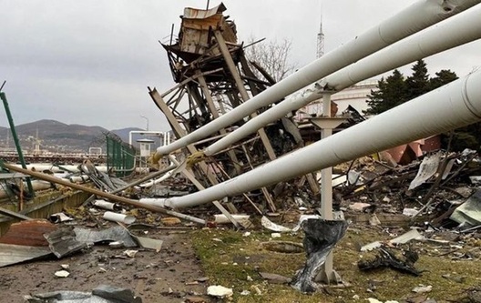 Глядзіце, што нарабіў дрон у Туапсэ. Фота з сацсетак Глядзіце, што нарабіў дрон у Туапсэ. Фота з сацсетак