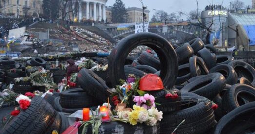 Украіна. На Майдане забівалі людзі Клічко?