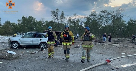 Абстрэл Запарожжа: З раніцы павялічылася колькасць параненых