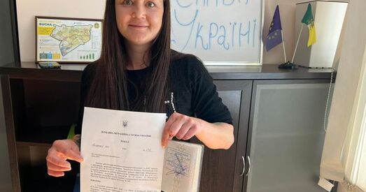 Беларуская валанцёрка Карына Пацёмкіна застанецца ва Украіне!