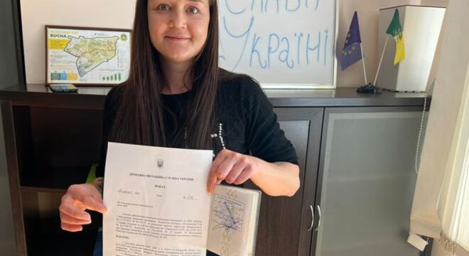 Беларуская валанцёрка Карына Пацёмкіна застанецца ва Украіне! Беларуская валанцёрка Карына Пацёмкіна застанецца ва Украіне!