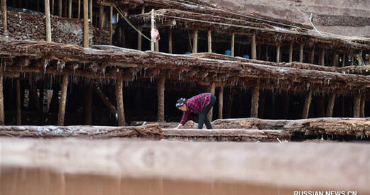 Фотафакт: Здабыча солі на Тыбеце