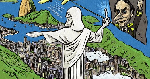 Ад бабра да Езуса: тыдзень вачыма сусветных карыкатурыстаў 