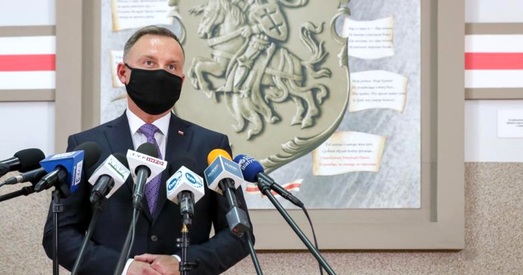 Прэзідэнт Польшчы сустрэўся з беларусамі ў беларускім ліцэі Бельска-Падляска