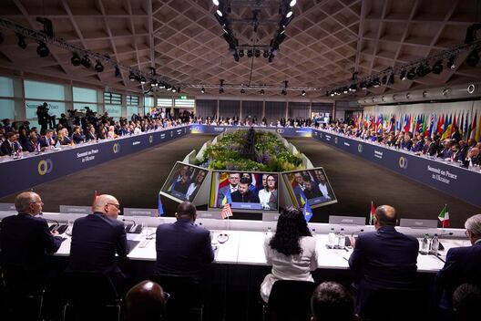 Саміт 15-16 чэрвеня 2024 года. Фота: EPA Саміт 15-16 чэрвеня 2024 года. Фота: EPA